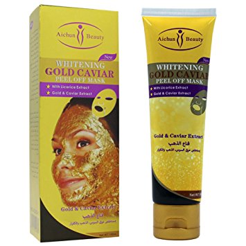 GOLD CAVIAR MASK & CHARCOAL PEEL OF MASK BUY 1 GET 1 @ 45QAR