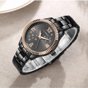 CURREN 9009 Women's Watch, 2PCs @ 99QAR