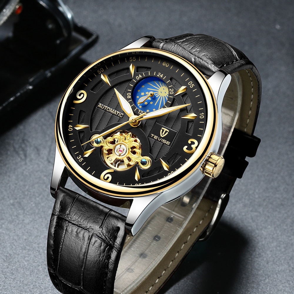 Tevise 820B automatic Mechanical Men's Wristwatch
