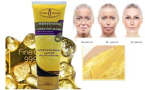 GOLD CAVIAR MASK & CHARCOAL PEEL OF MASK BUY 1 GET 1 @ 45QAR