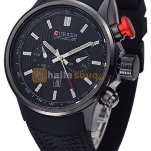 Curren for Men - Analog Rubber Band Watch - 8175BB