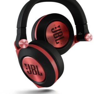 JBL Synchros E50BT Bluetooth Over Ear Headset - Red, E50BTRED