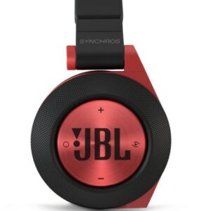 JBL Synchros E50BT Bluetooth Over Ear Headset - Red, E50BTRED