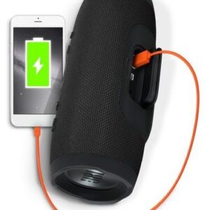 JBL Charge 3 Waterproof portable Bluetooth speaker, Black -JBLCHARGE3BLKAM