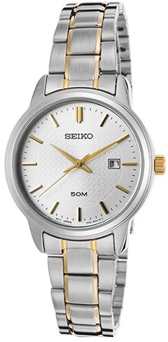 Seiko Neo Classic Women's Silver Dial Stainless Steel Band Watch - SUR745P1