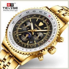 Tevise 837 Automatic Mechanical Men's Watch Luxury Wristwatch