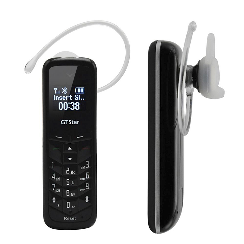 GTstar BM50 Mini Mobile Phone Bluetooth Dialer 0.66 Inch GSM dual SIM Card