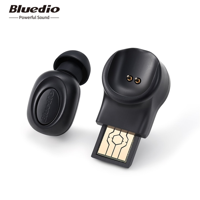 Bluedio T Talking Bluetooth earbuds with built-in microphone with voice control
