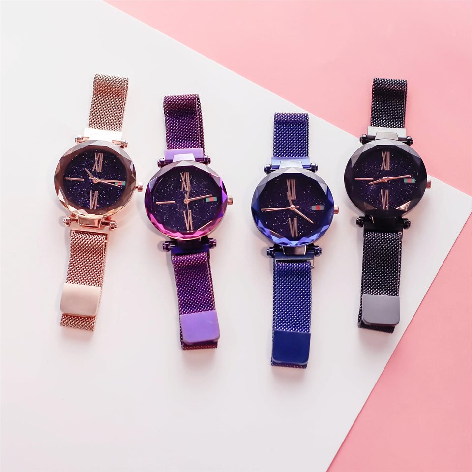 Magnetic Ladies Watches 6 Pcs