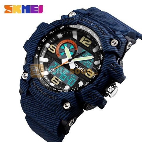 Analog-Digital SPORTS WATCH Resin Band Watch BUY 1 GET 1 FREE @ 99 QAR