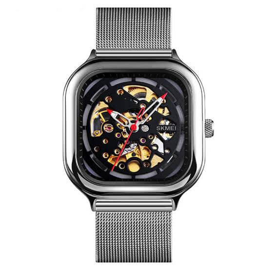 SKMEI SK 9184 Men's Automatic watch 30M Water Resistant Stainless Steel Quartz Black