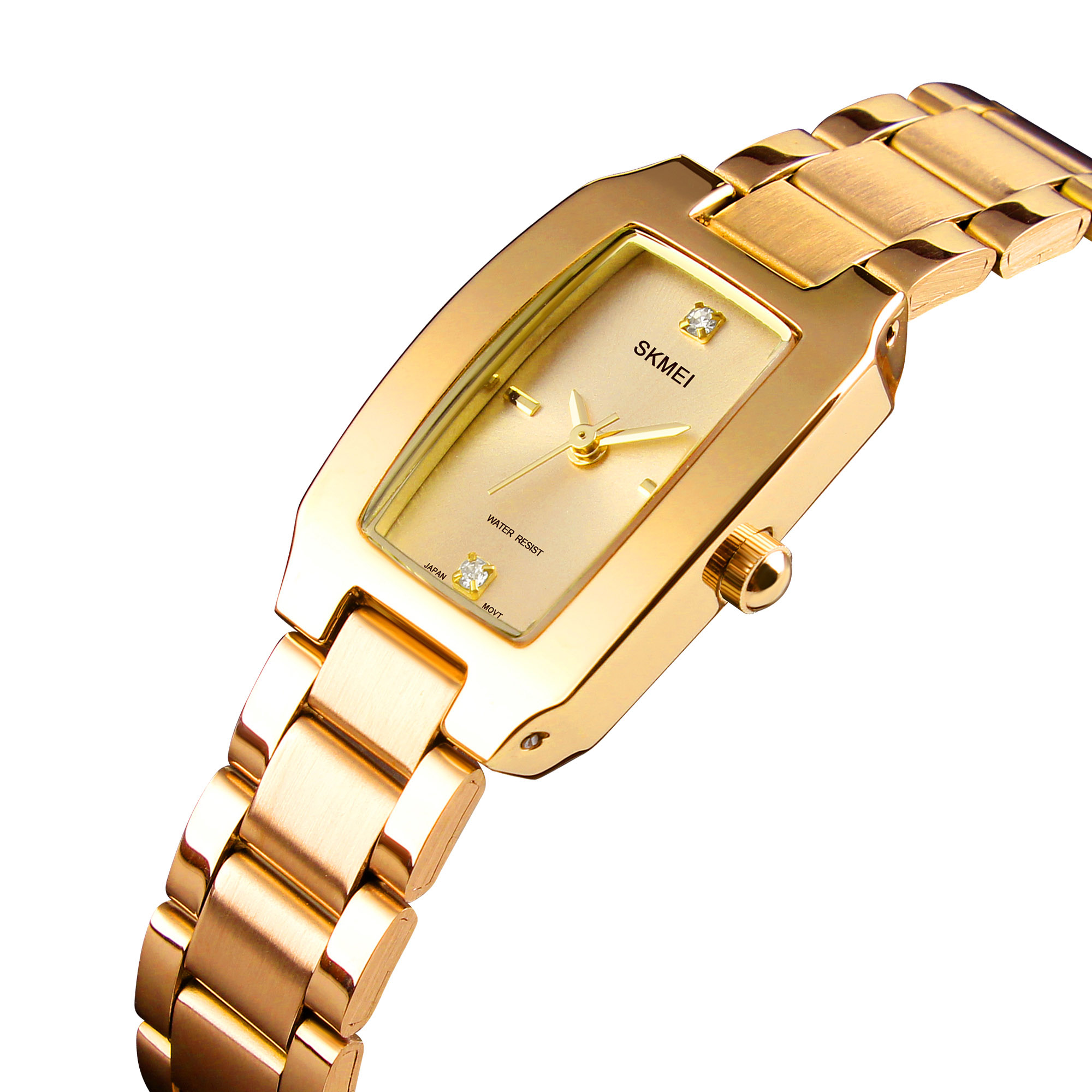 SKMEI SK 1400 Stainless Steel Bracelet Wrist Watch for Women Water Resistant