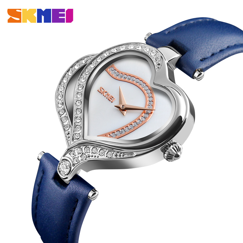 SKMEI SK 9161 Fashion Creative Leather Strap Women's  Watch