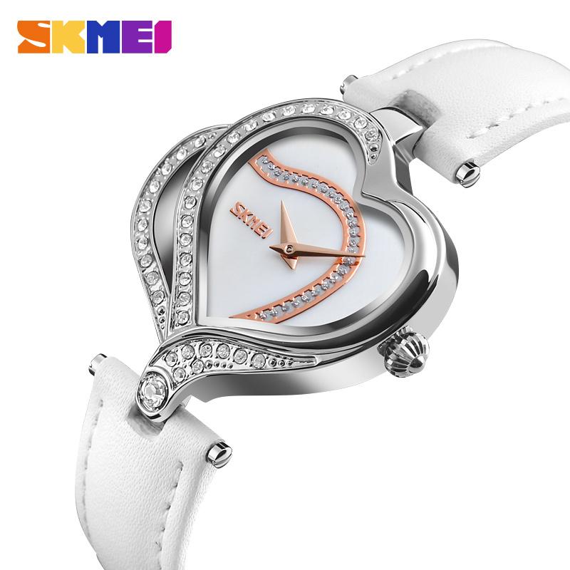 SKMEI SK 9161 Fashion Creative Leather Strap Women's  Watch