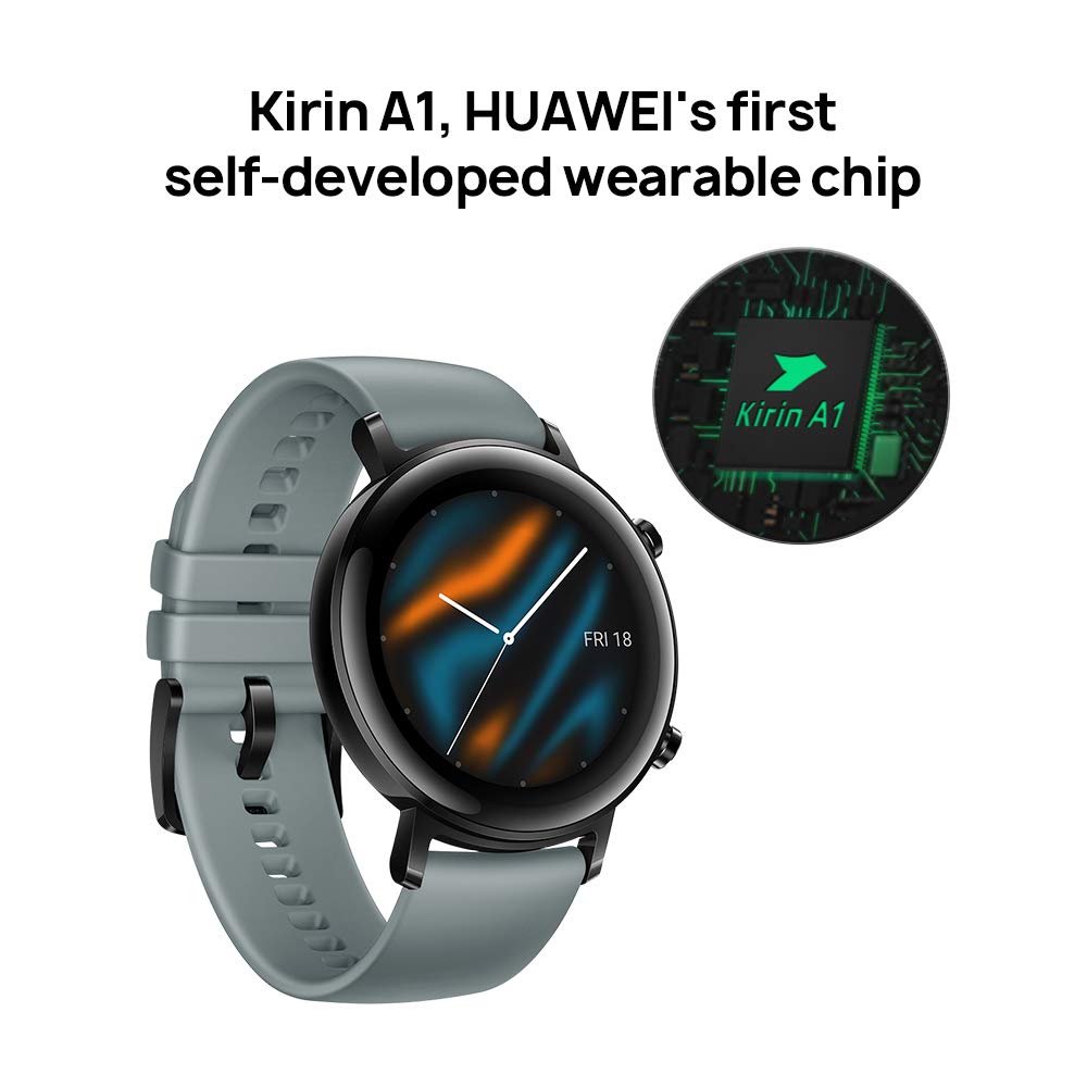 Huawei Watch GT 2 (42 mm) Smartwatch - Lake Cyan