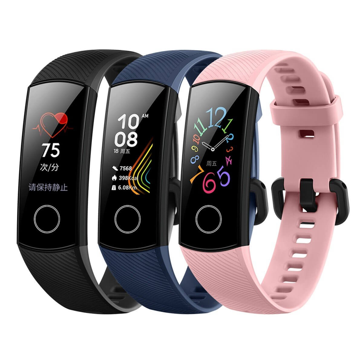 Honor Band 5 Smart Band Global Version Blood Oxygen Smartwatch AMOLED  Heart Rate Fitness Sleep Tracker