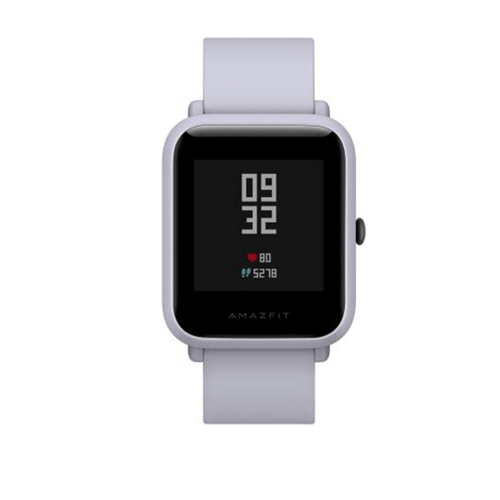 Amazfit Bip Touch Screen IP68 GPS Gloness Smart watch Heart Rate 45 Days Standby - White Cloud