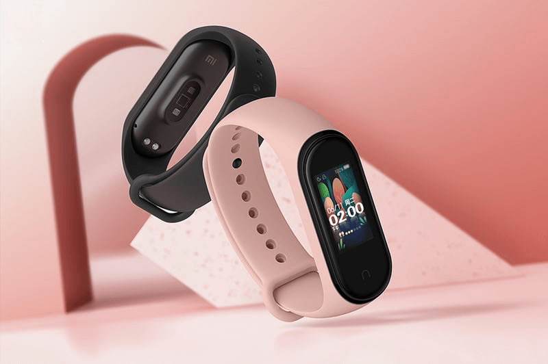 Xiaomi Mi Smart Band 4 Fitness Tracker, Up-to 20 Days Battery Life, Color AMOLED Full-Touch Screen, Waterproof with Music Control and Unlimited Watch Faces