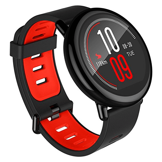 Amazfit Pace GPS Enabled Fitness Sport Watch - Heart Rate Sensor, Built-in GPS, info push and Pedometer (Black)