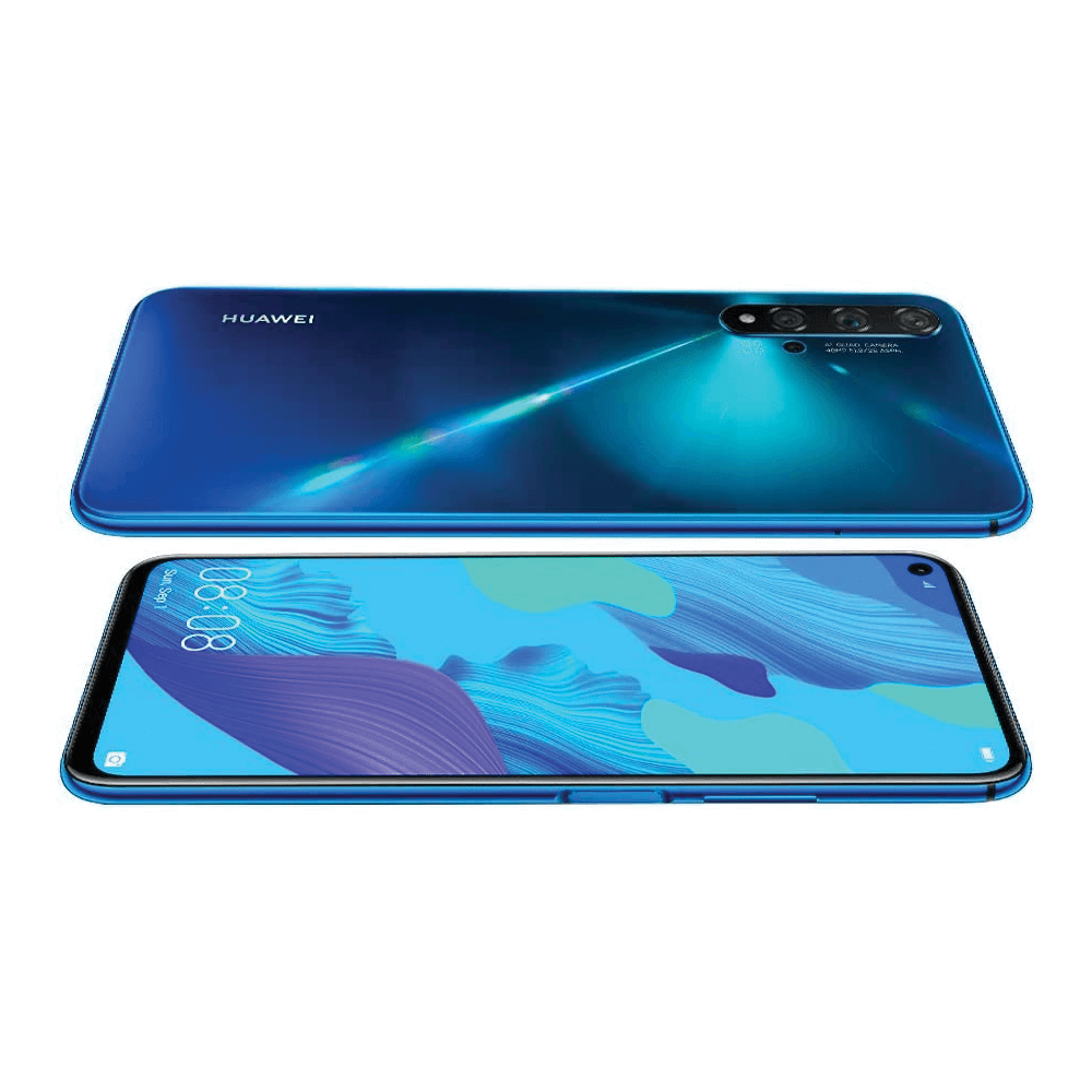 Huawei Nova 5T  (8GB RAM, 128GB Storage), 3750mAh Battery, 48MP+16MP+2MP+2MP AI Quad Camera - Crush Blue