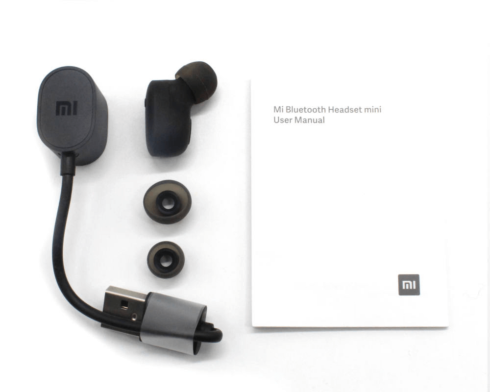 Xiaomi Mi Mini Bluetooth headset , Wireless, Waterproof Chargeable microphone - White