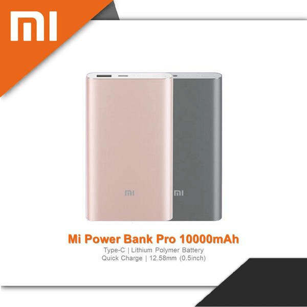 Xiaomi Mi Power Bank Pro 10000 mAh VXN4195US, USB type-C Charging