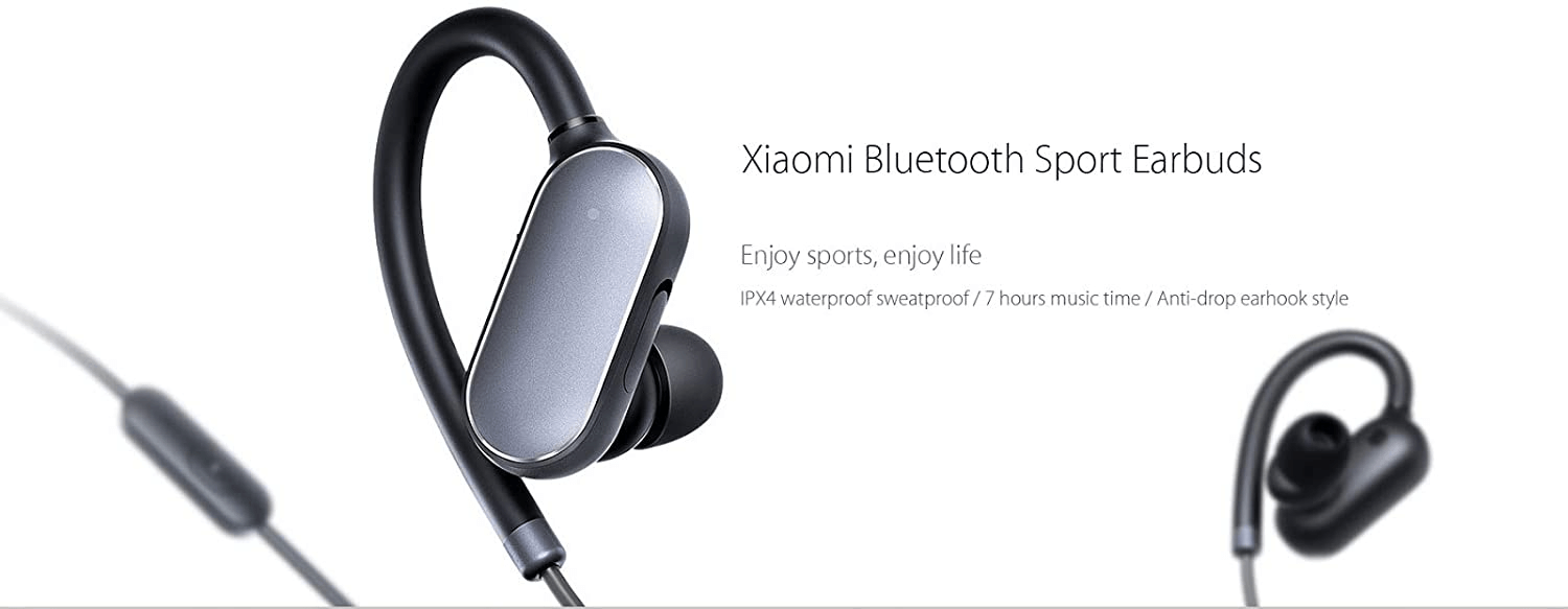 Xiaomi Mi Sports Bluetooth Earphones Binaural Ear hook ZBW4378GL - Black