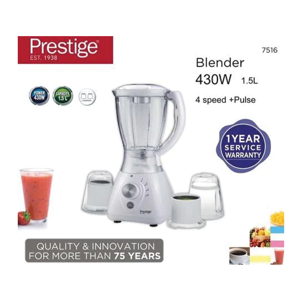 Prestige Blender 1.5ltr - 430w-PR7516