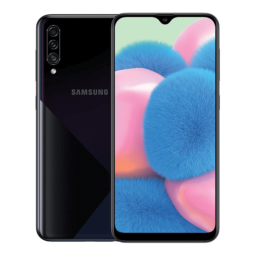 Samsung Galaxy A30s (4GB RAM, 64GB Storage) - Prism Crush Black