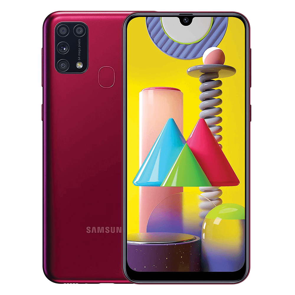 Samsung Galaxy M31 (6GB RAM, 128GB Storage) - Red