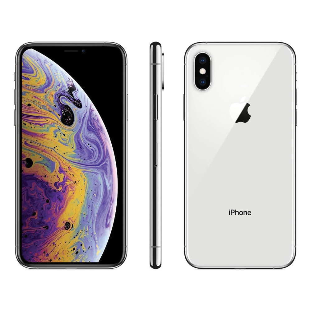 Apple iPhone XS with FaceTime (4GB RAM, 256GB Storage) - Silver