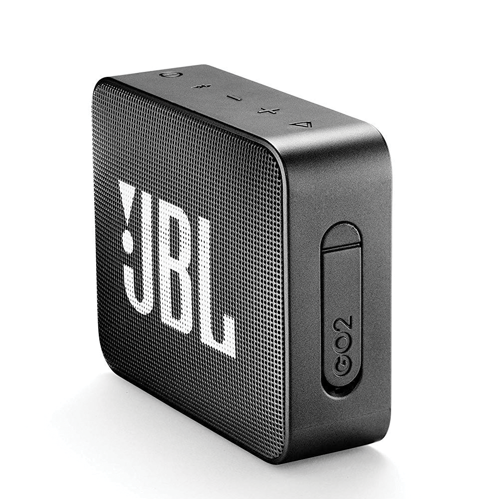 JBL Go 2 Portable Waterproof Bluetooth Speaker - Black