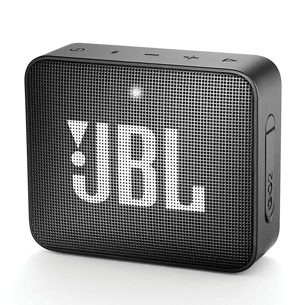 JBL Go 2 Portable Waterproof Bluetooth Speaker - Black