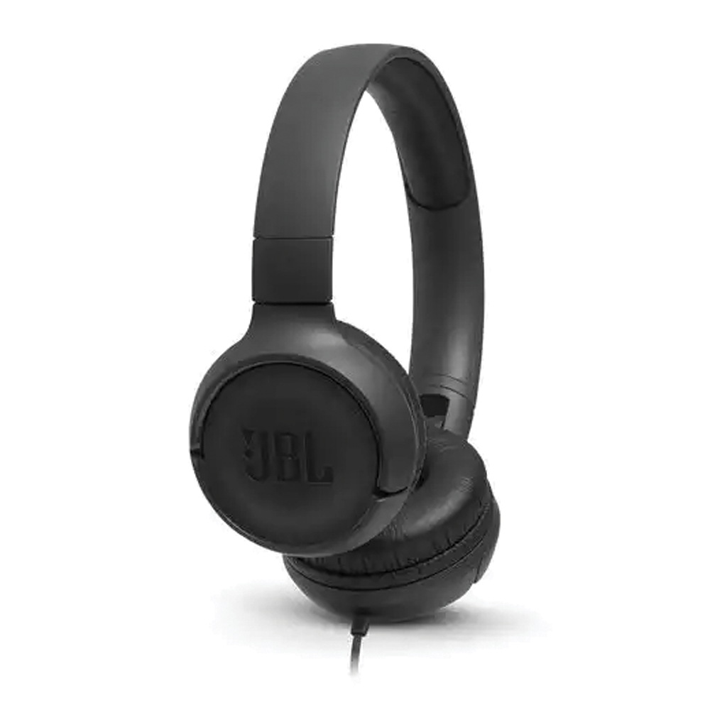 JBL Tune 500 Powerful Bass Headphone - Black