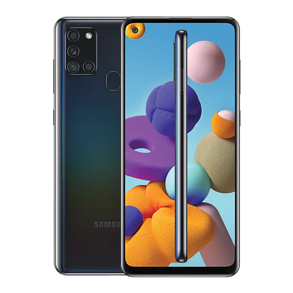 Samsung Galaxy A21s (4GB RAM, 64GB Storage) - Black