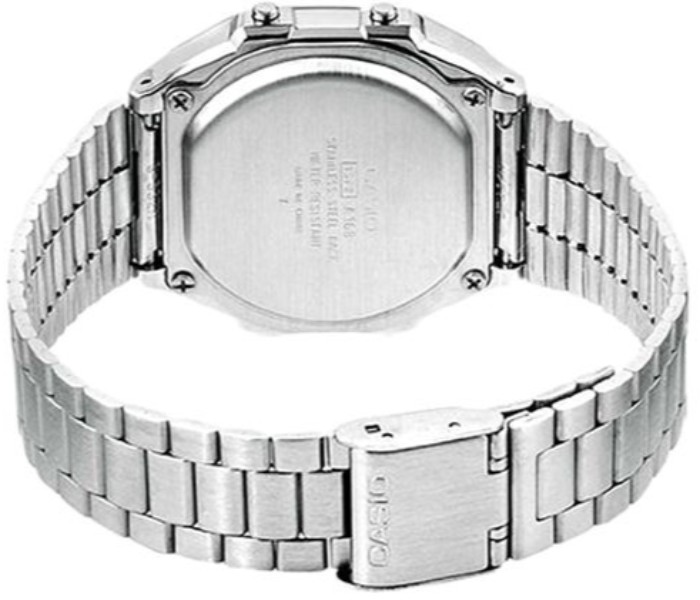Casio A500WA-7DF Womens Casual Digital Watch Silver