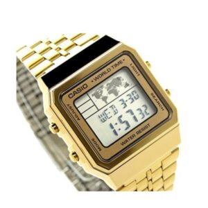 Casio A-500WG-9DF Unisex Casual Digital Watch Gold