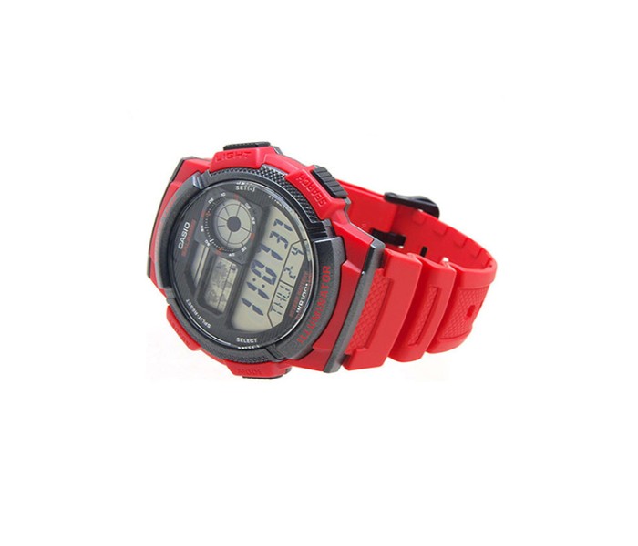 Casio AE-1000W-4AVDF (TH) Mens Sports Digital Watch Red