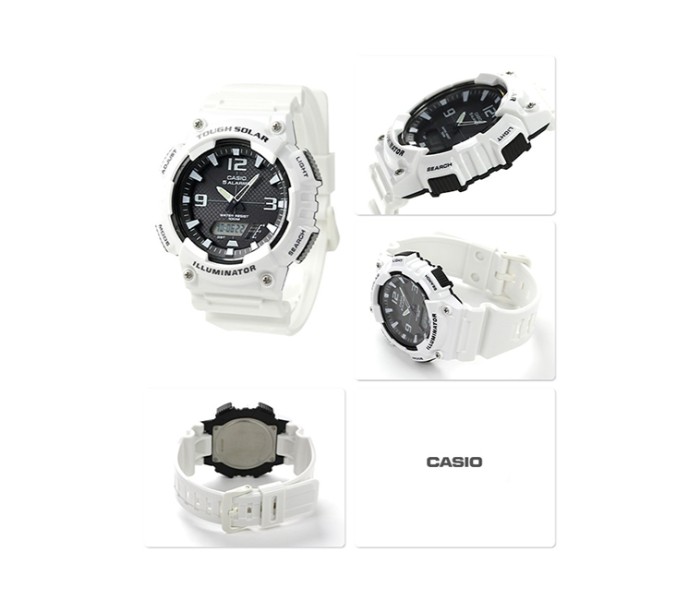 Casio AQ-S810WC-7AVDF (CN) Mens Sports Analog and Digital Watch Black and White