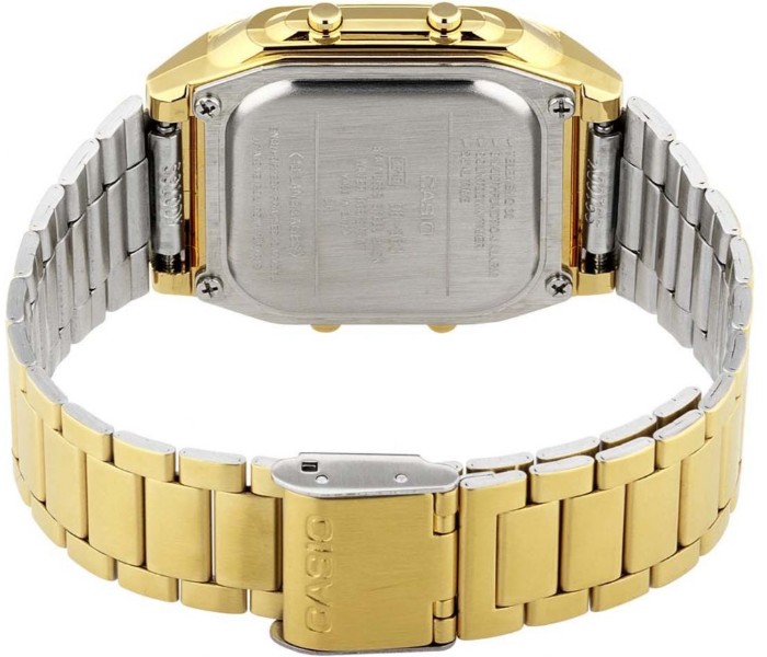 Casio DB-360G-9ADF (TH) Unisex Digital Watch Black and Gold