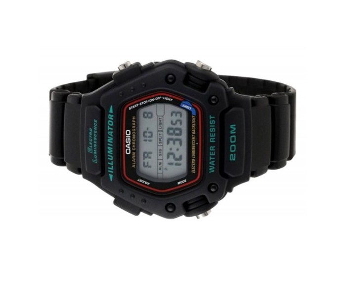Casio DW-290-1VS Mens Digital Watch Black