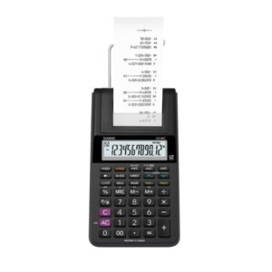 Casio HR-8RC Mini-printer Calculator Black