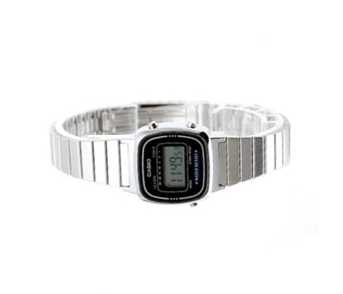 Casio LA-670WD-1DF Womens Digital Watch Silver