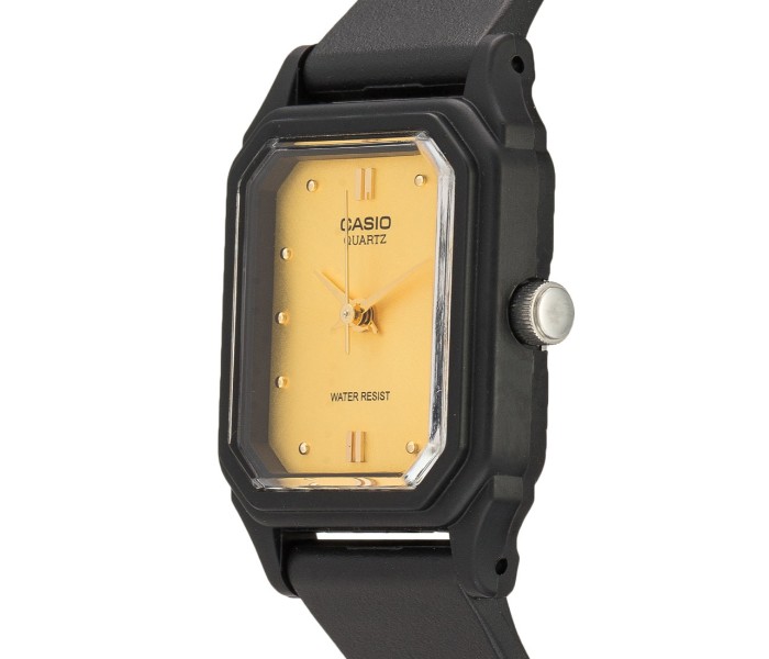 Casio LQ-142E-9ADF (CN) Womens Analog Watch Black and Gold