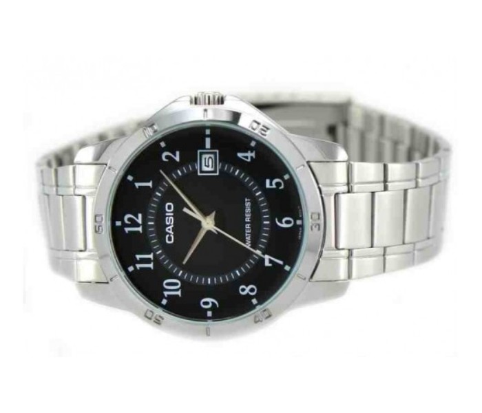 Casio MTP-V004D-1BUDF (CN) Mens Analog Watch Black and Silver