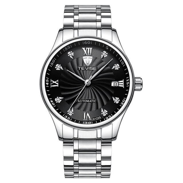 TEVISE 8122S Automatic Men's Watches Water-resistant Stainless Steel Strap