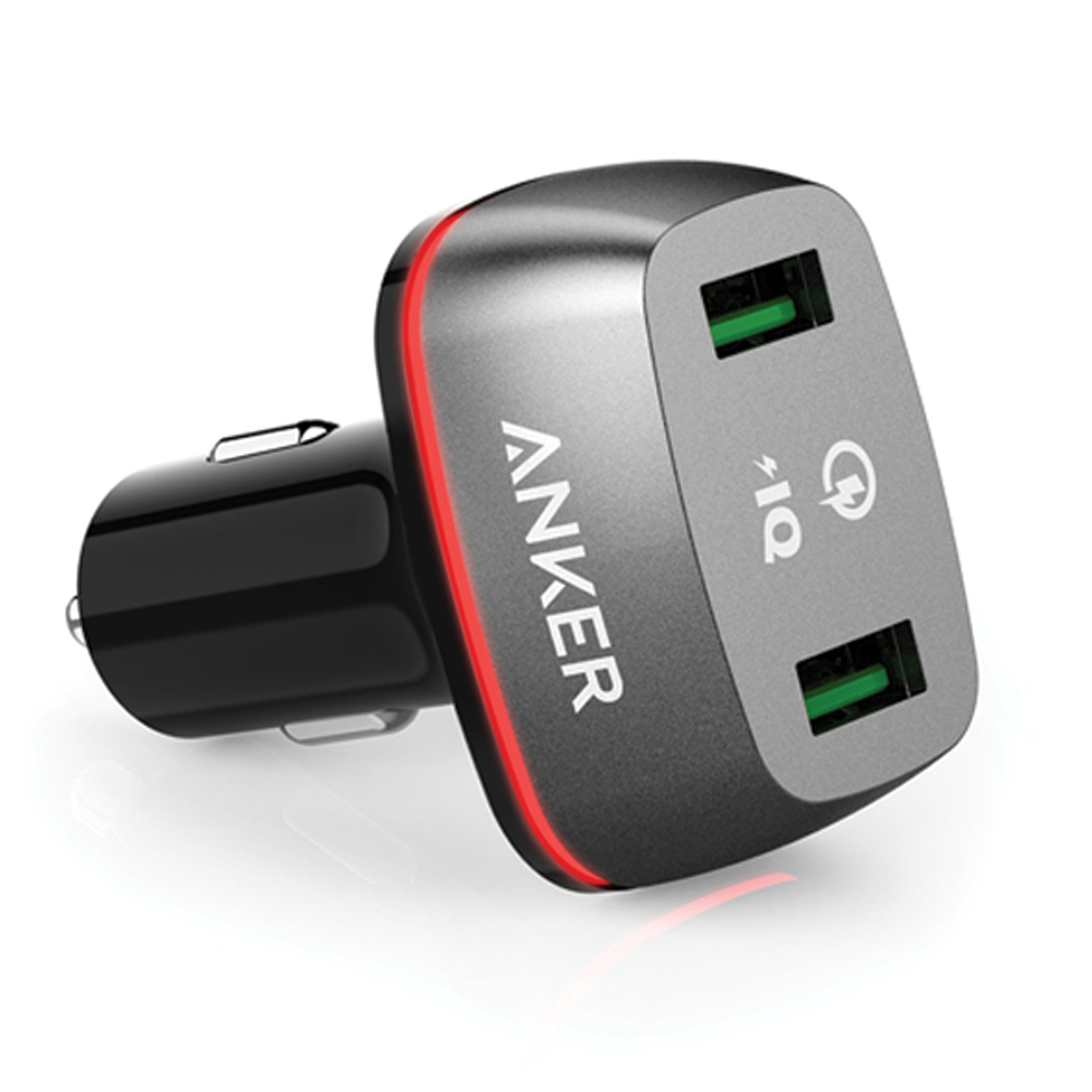 Anker Powerdrive+ 2 Car Charger A2224 - Black