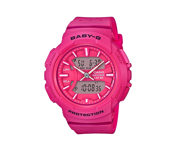 Casio Baby G BGA-240-4A1DR Analog and Digital Watch Pink