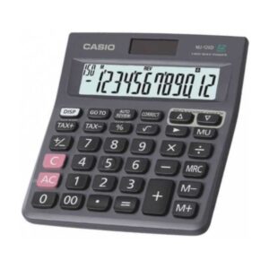 Casio MJ-120D Plus Mini Desk Type Calculator Black