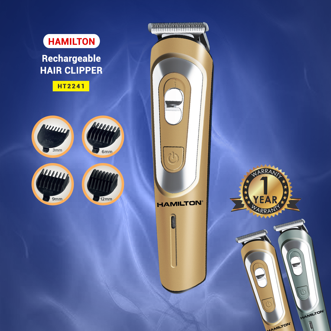 Hamilton HT2241 Professional Men's Hair Clippers and Trimmers